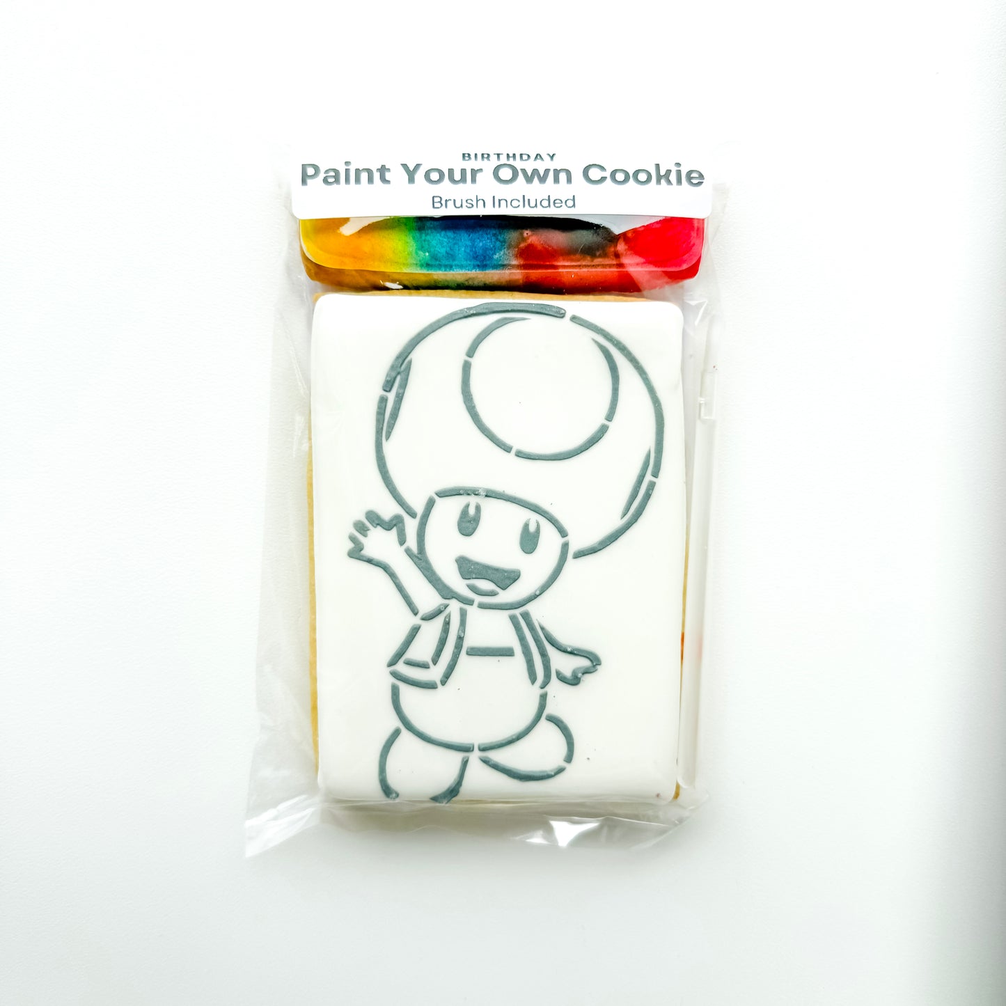 Mario Themed Paint Your Own Cookie Kits