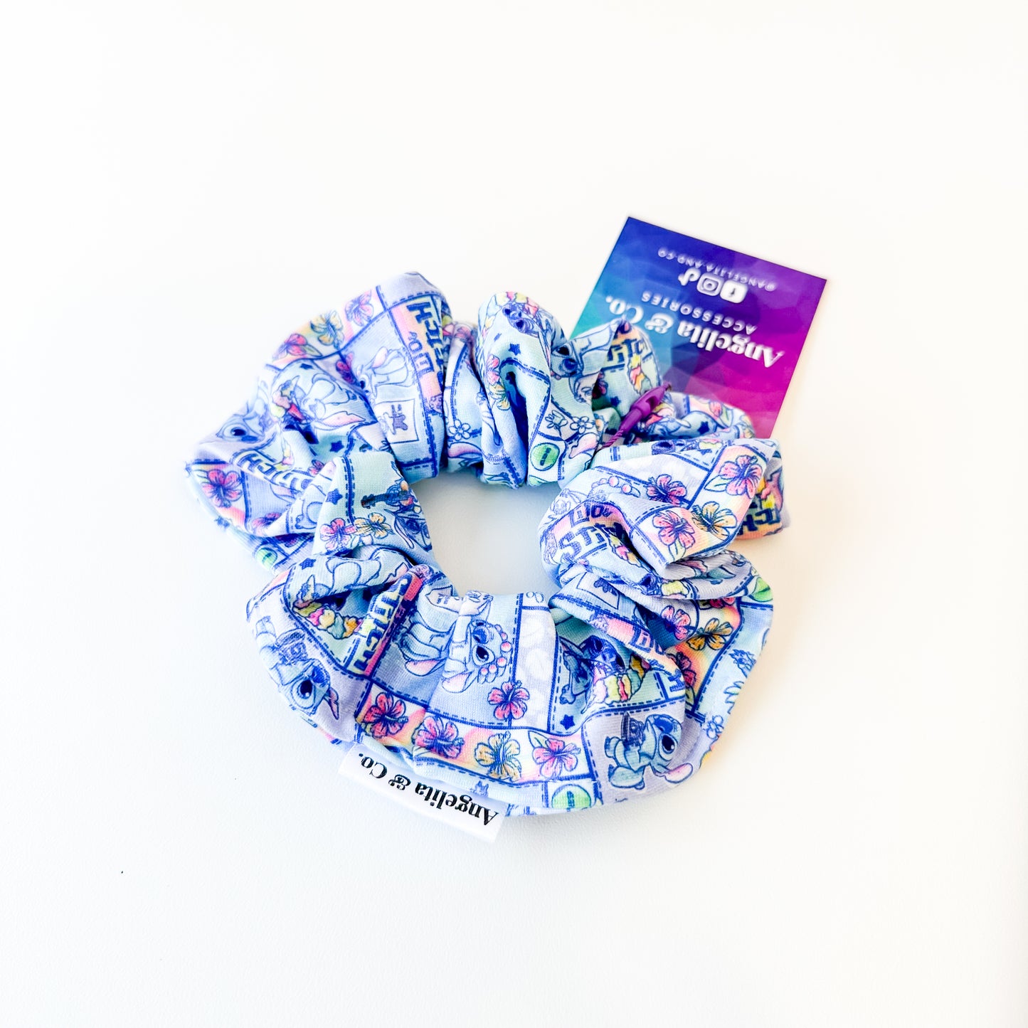 Stitch Scrunchie | Handmade by Angelita & Co