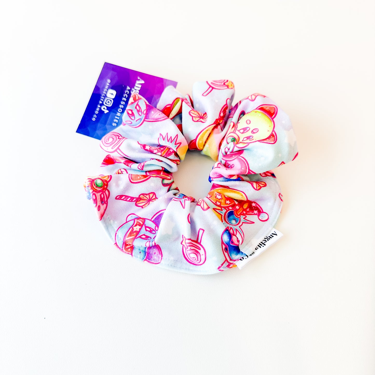 Kirby Scrunchie | Handmade by Angelita & Co