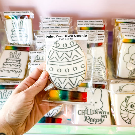 Easter and Spring Themed Paint Your Own Cookie Kits