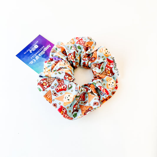 Animal Crossing Scrunchie | Handmade by Angelita & Co