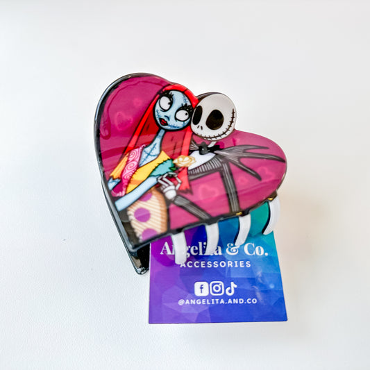 Nightmare Before Christmas Claw Clip | Angelita & Co