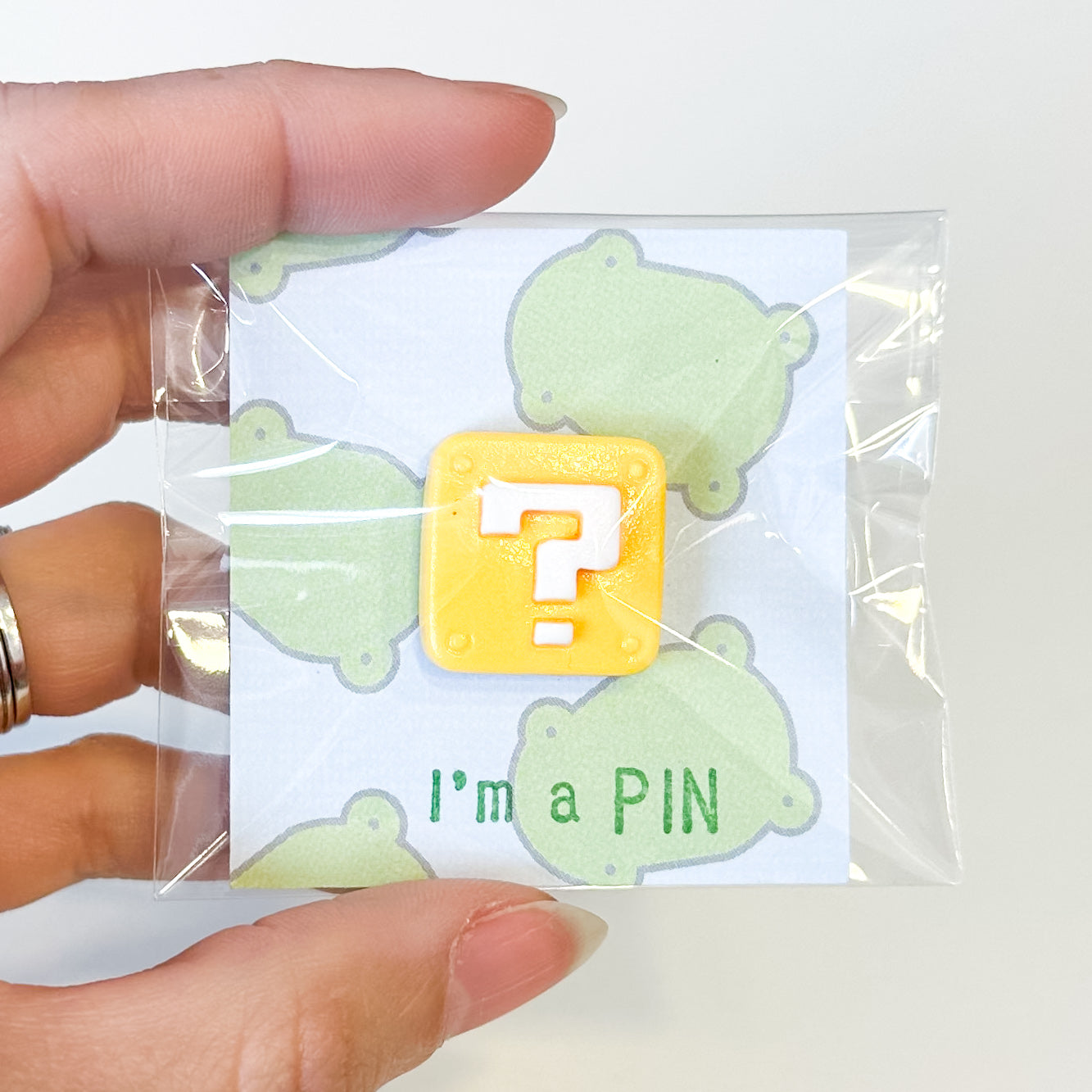 Mystery Cube Pin | by Lampin Handmade