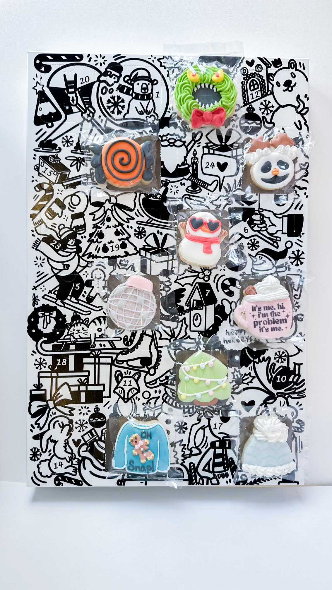 PRESALE - 24‑Day Cookie Calendar🎄