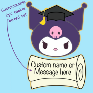 PRESALE | Customizable Graduation Cookie Set | 2 Pieces