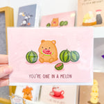 Greeting Card [One in a melon] Designed by Science Cobs
