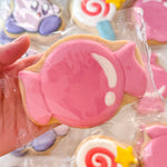 Rainbow Kirby Serries [Vanilla] Candy – Single Themed Cookie