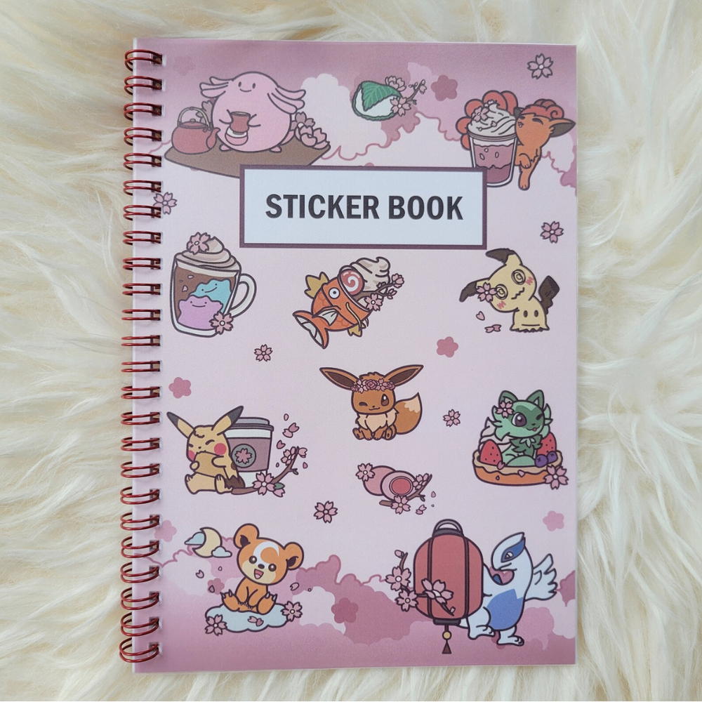 Sakura Sticker Book | Designed by Science Cobs
