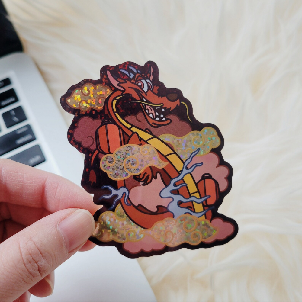 Year of the Dragon Single Vinyl Sticker | Designed by Science Cobs