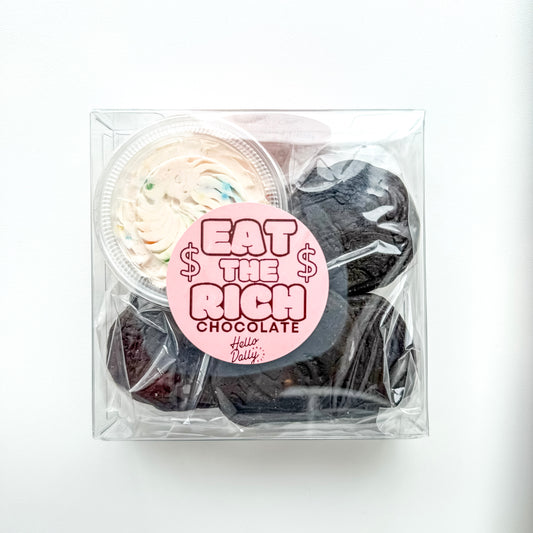 Chocolate "Eat the Rich" Dippers