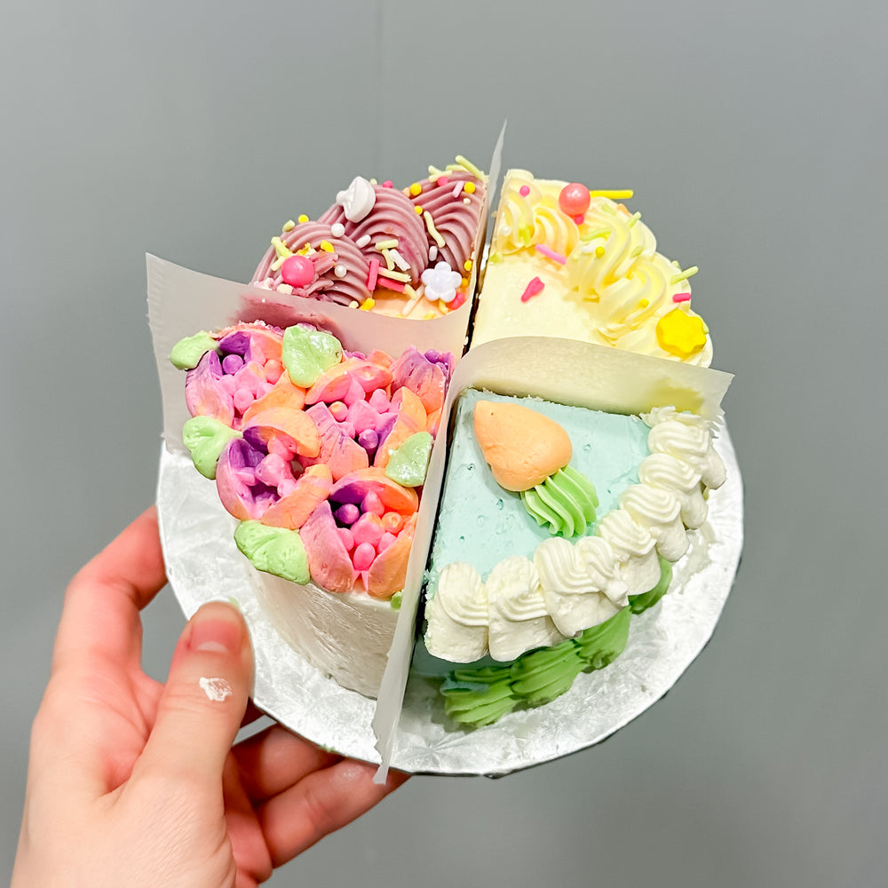 2-Layer [Mixed Sample] 4 inch Mini Cake