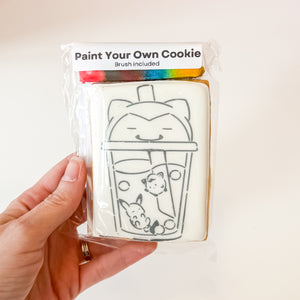 Snorlax Bubble tea [Vanilla] – PYO Cookie Kit