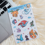 Dragon Sticker Sheet | Designed by Science Cobs