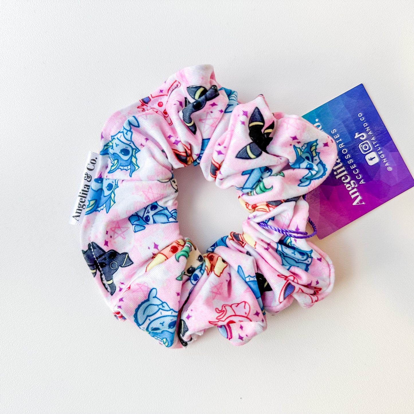 Pokemon Scrunchie  | Handmade by Angelita & Co