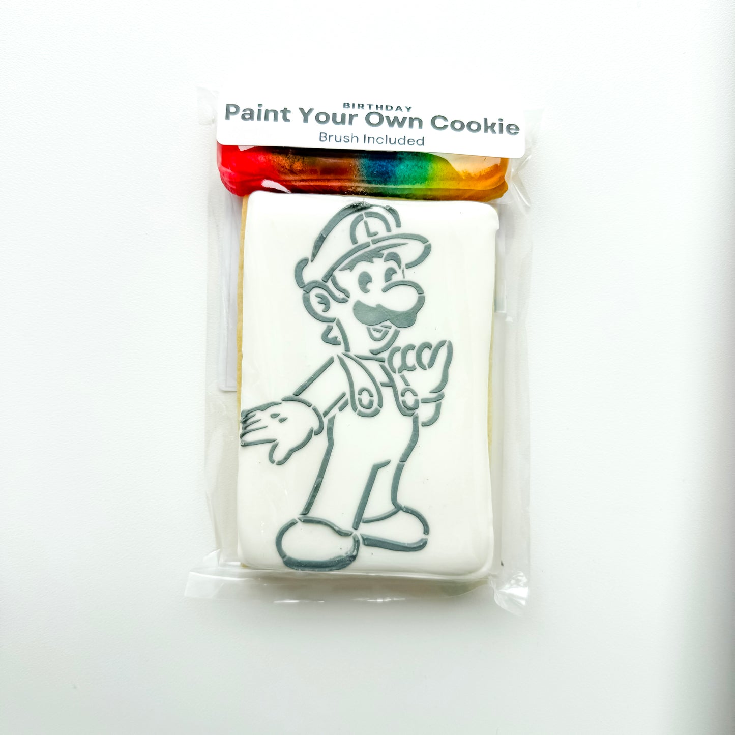 Mario Themed Paint Your Own Cookie Kits