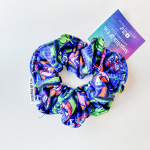 Nightmare Before Christmas Scrunchie  | Handmade by Angelita & Co