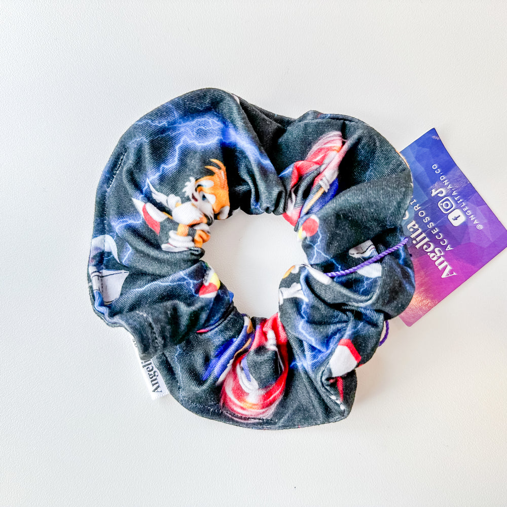 Sonic Scrunchie  | Handmade by Angelita & Co