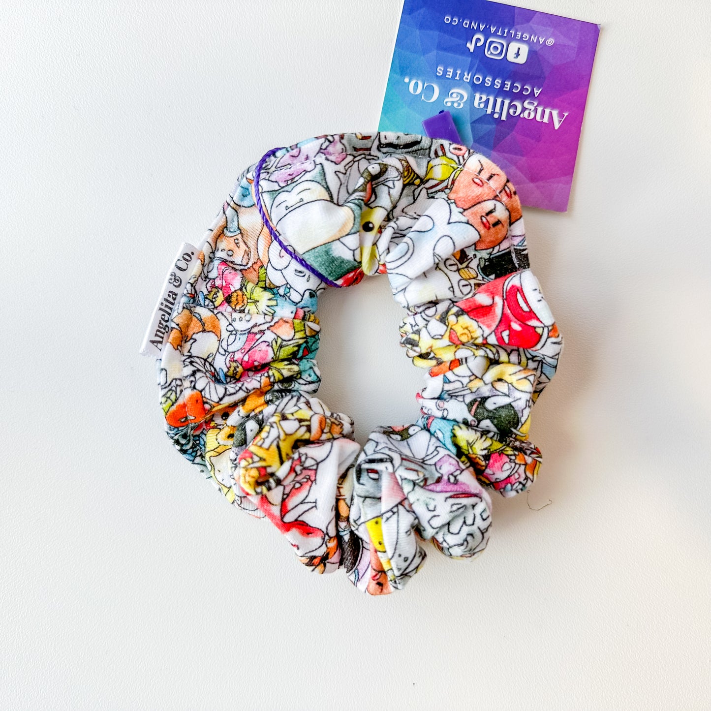Pokemon Scrunchie  | Handmade by Angelita & Co