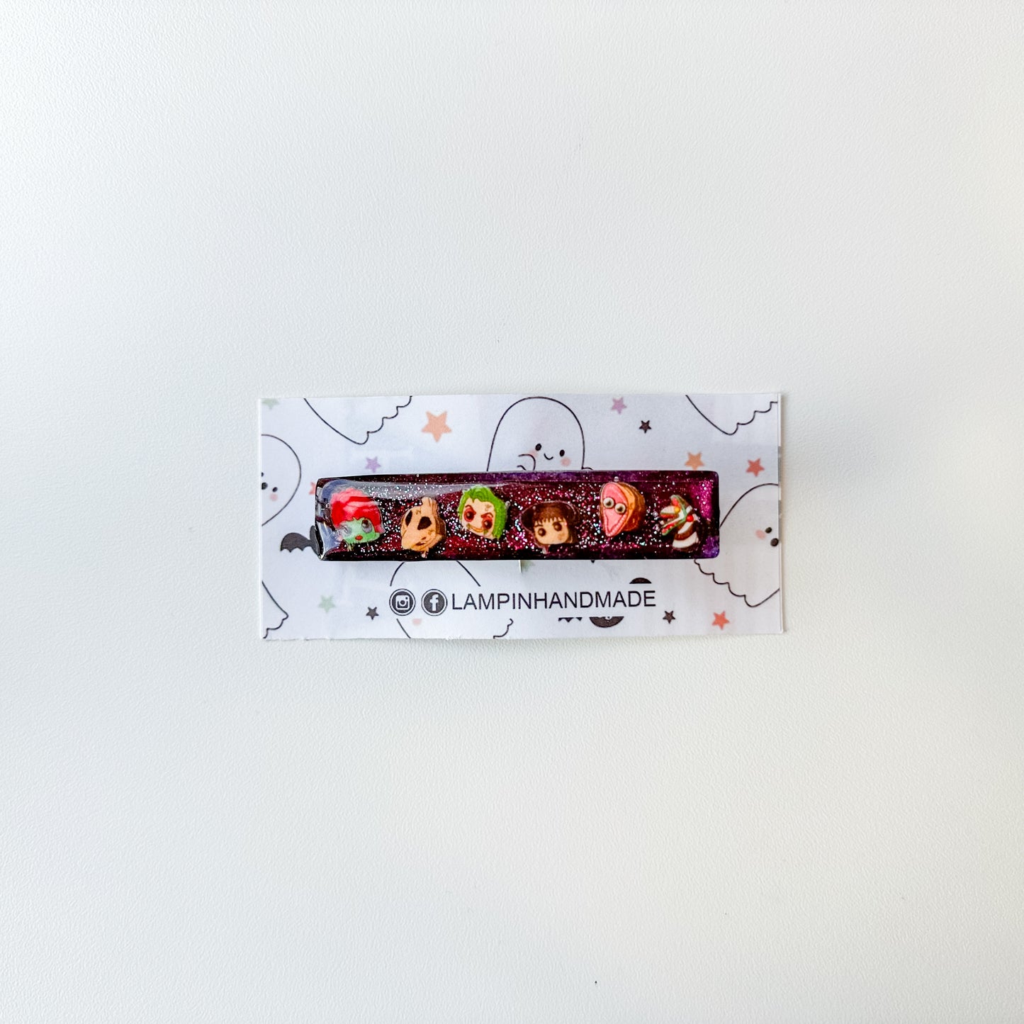 Beetlejuice Hair Clip | by Lampin Handmade