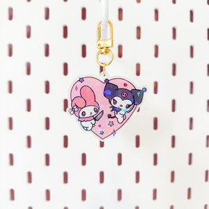 My Melody & Kuromi Charm | Designed by Science Cobs