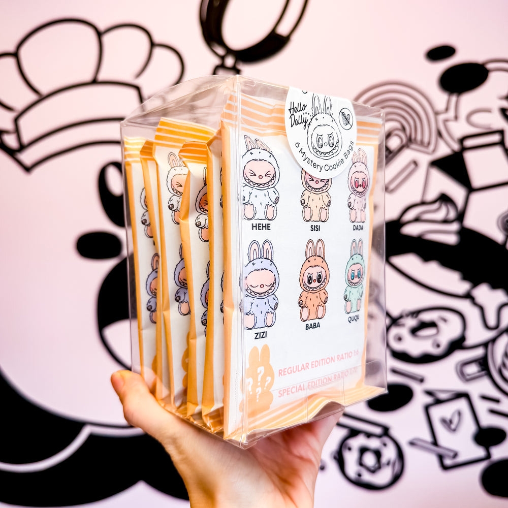 Blind Bag Serries [Vanilla, Assorted & Vegan] CASE – Set of 6 Mystery Character Cookies