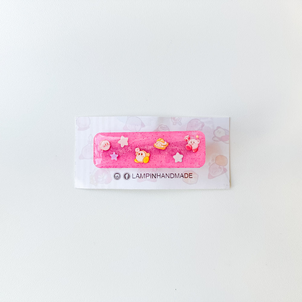 Kriby Decorative Resin Hair Clip | Handmade by Lampin Handmade