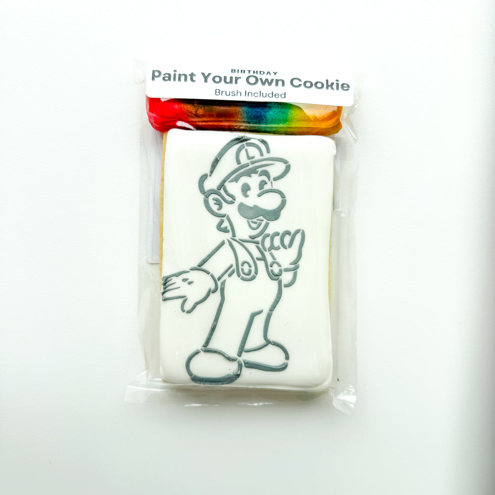 Luigi [Birthday] – PYO Cookie Kit
