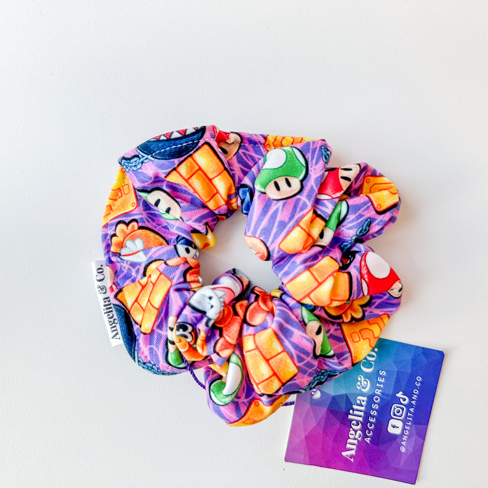 Mario Scrunchie  | Handmade by Angelita & Co