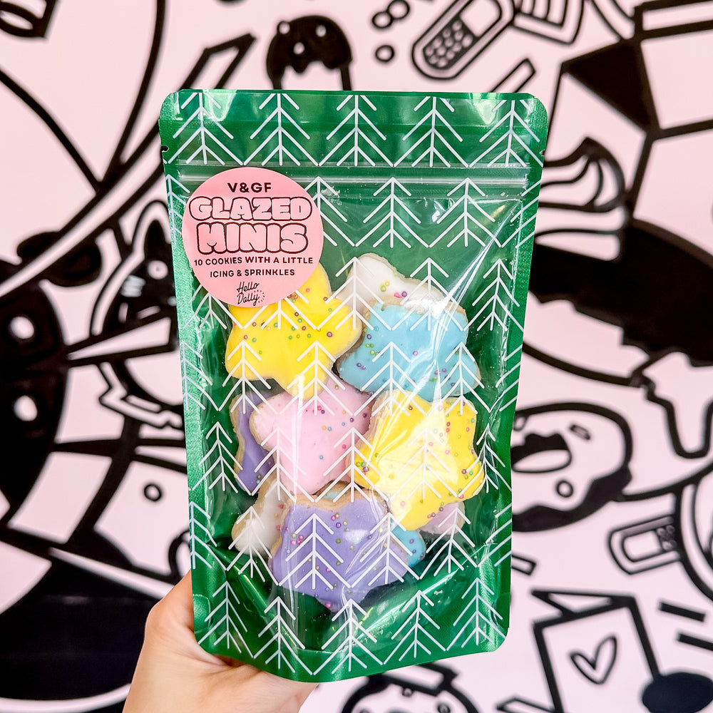 Bag of Glazed [Vegan & Gluten Free] [Vanilla] Mini Stars