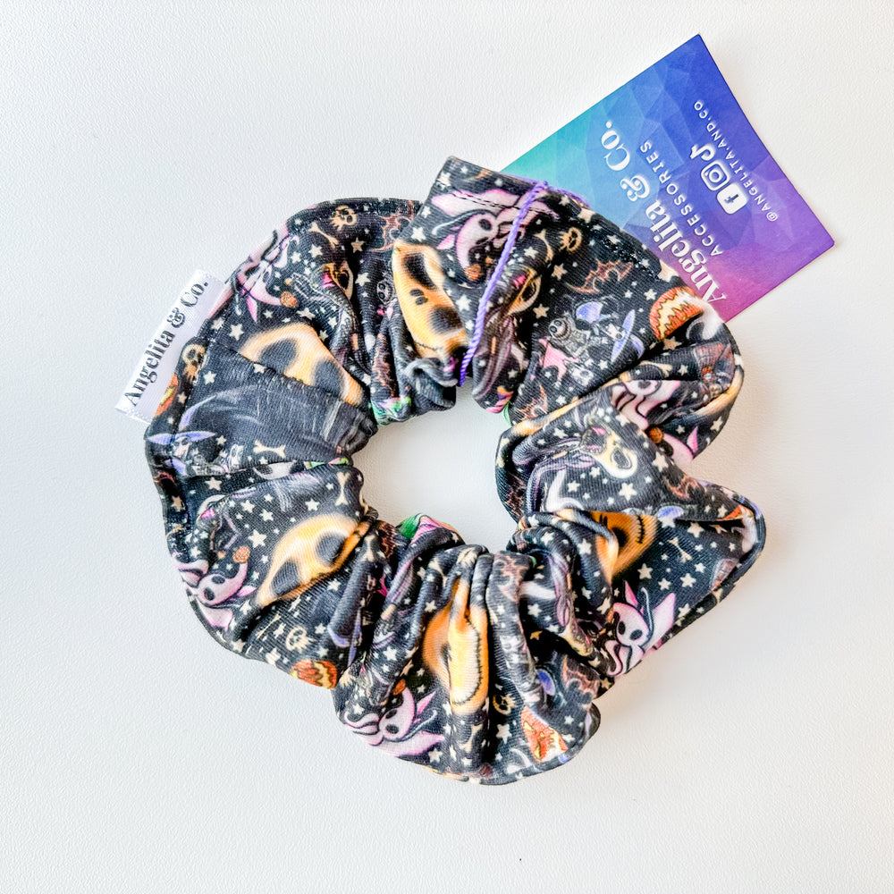 Nightmare Before Christmas Scrunchie  | Handmade by Angelita & Co