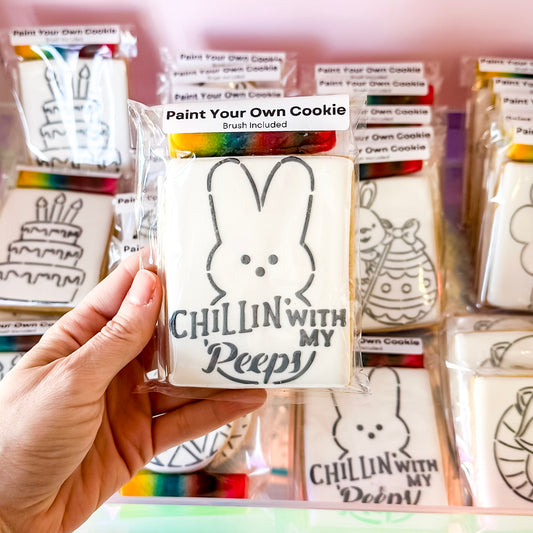 Easter and Spring Themed Paint Your Own Cookie Kits