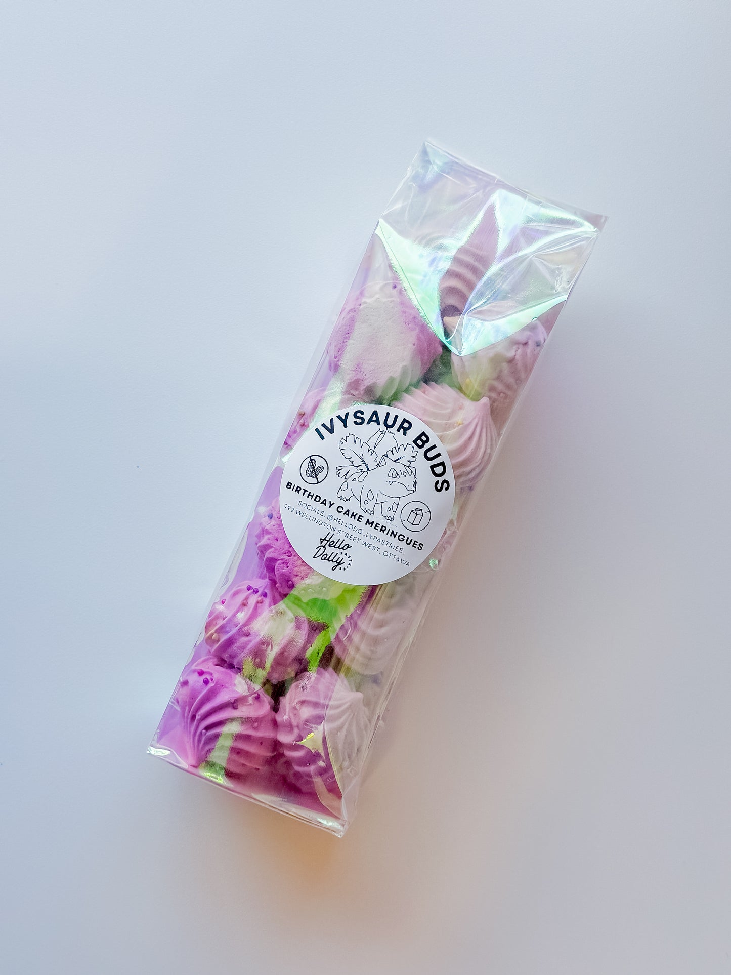 Birthday Cake Meringues