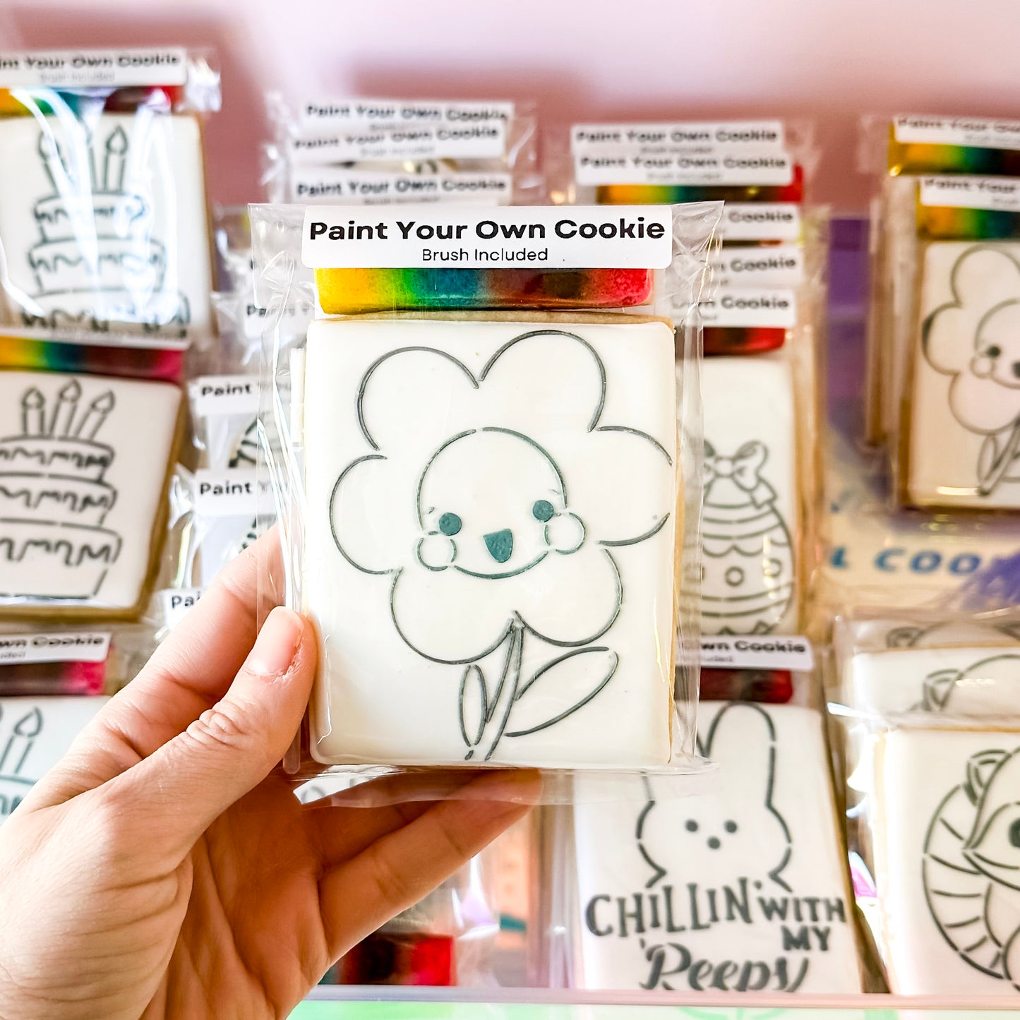 Kids Character Themed Paint Your Own Cookie Kits