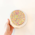 2-Layer [Confetti/Vanilla] 4 inch Mini Cake