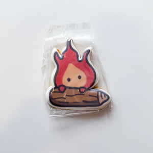 Calcifer [Vanilla] Ghibli Serries – Character Cookie
