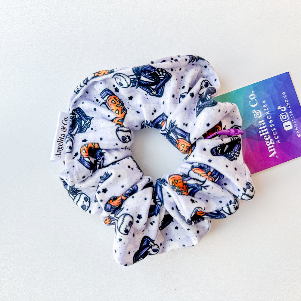 Nightmare Before Christmas Scrunchie  | Handmade by Angelita & Co