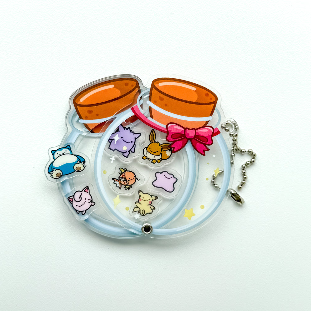 Individual Shaker Charms [Dittomon Series] Designed and created by Science Cobs