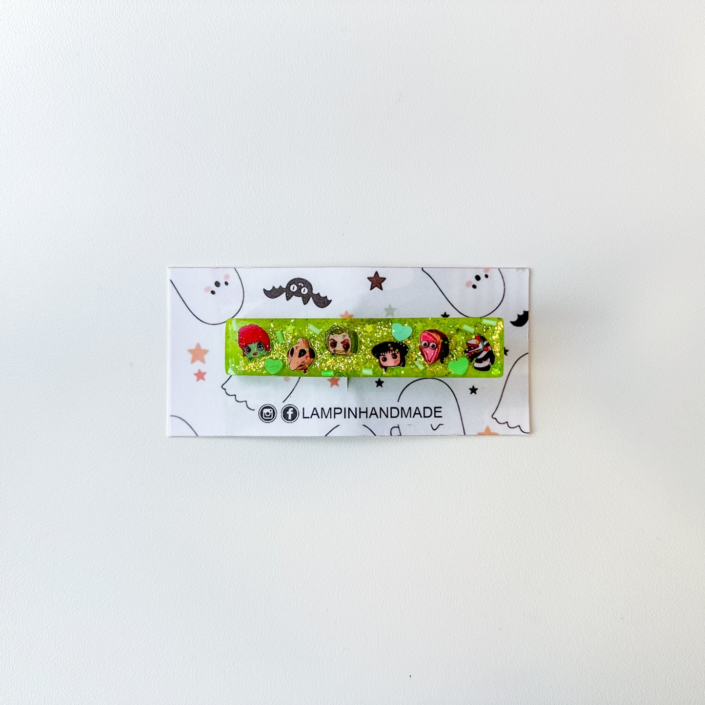 Beetlejuice Hair Clip | by Lampin Handmade