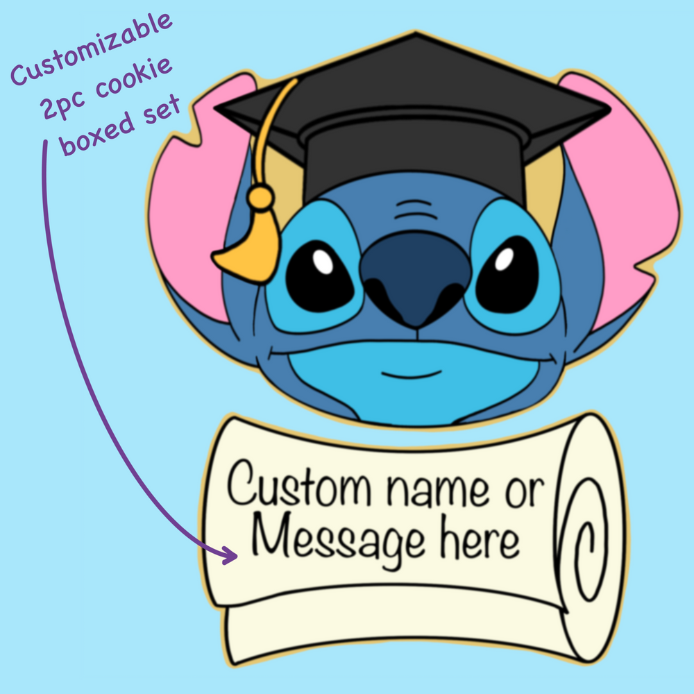 PRESALE | Customizable Graduation Cookie Set | 2 Pieces