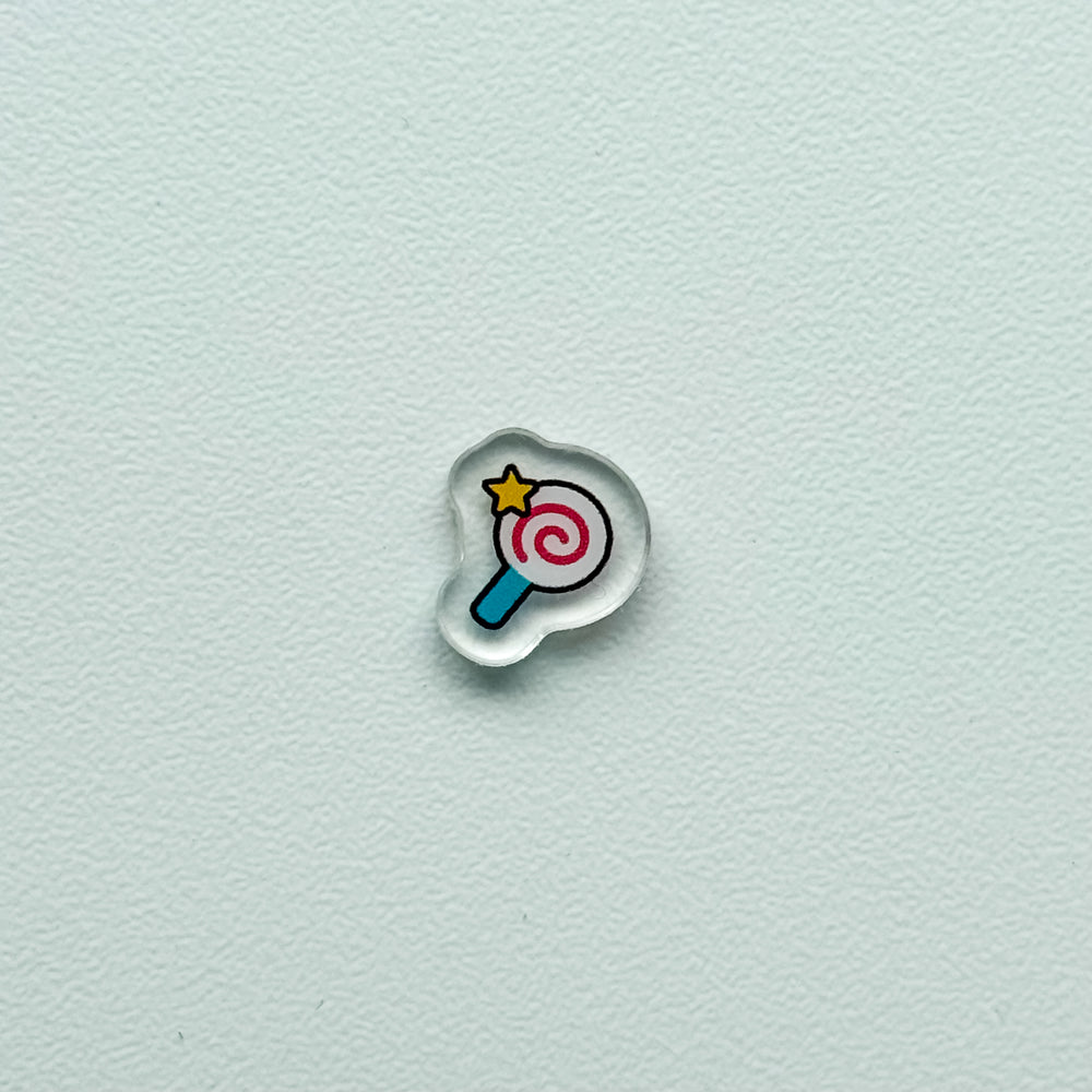 Individual Shaker Charms [Rainbow Kirby Series] Designed and created by Science Cobs