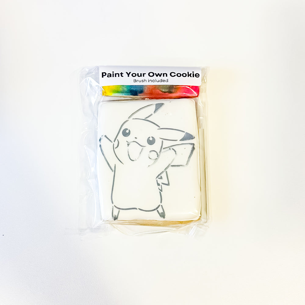 Pikachu [Vanilla] – PYO Cookie Kit