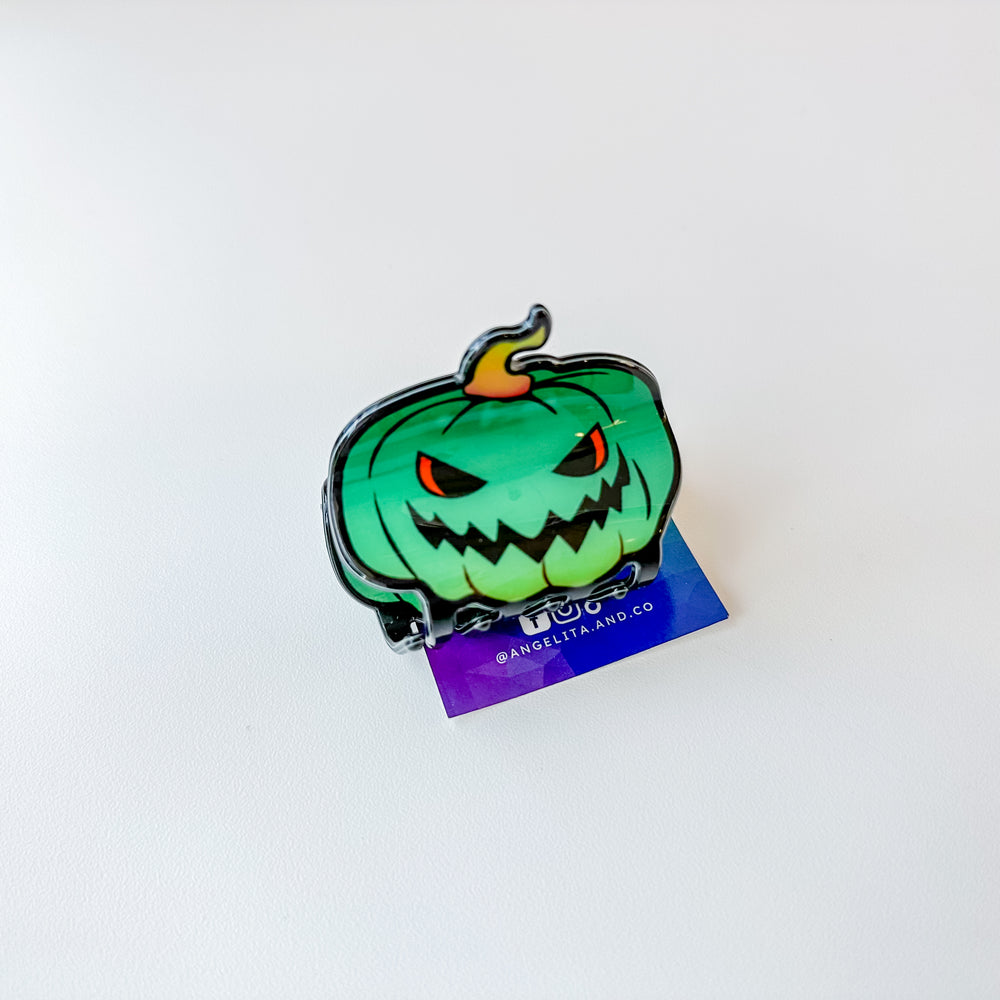 Pumpkin Claw Clip  | Angelita & Co