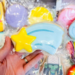 Rainbow Kirby Serries [Vanilla] Shooting Star – Single Themed Cookie