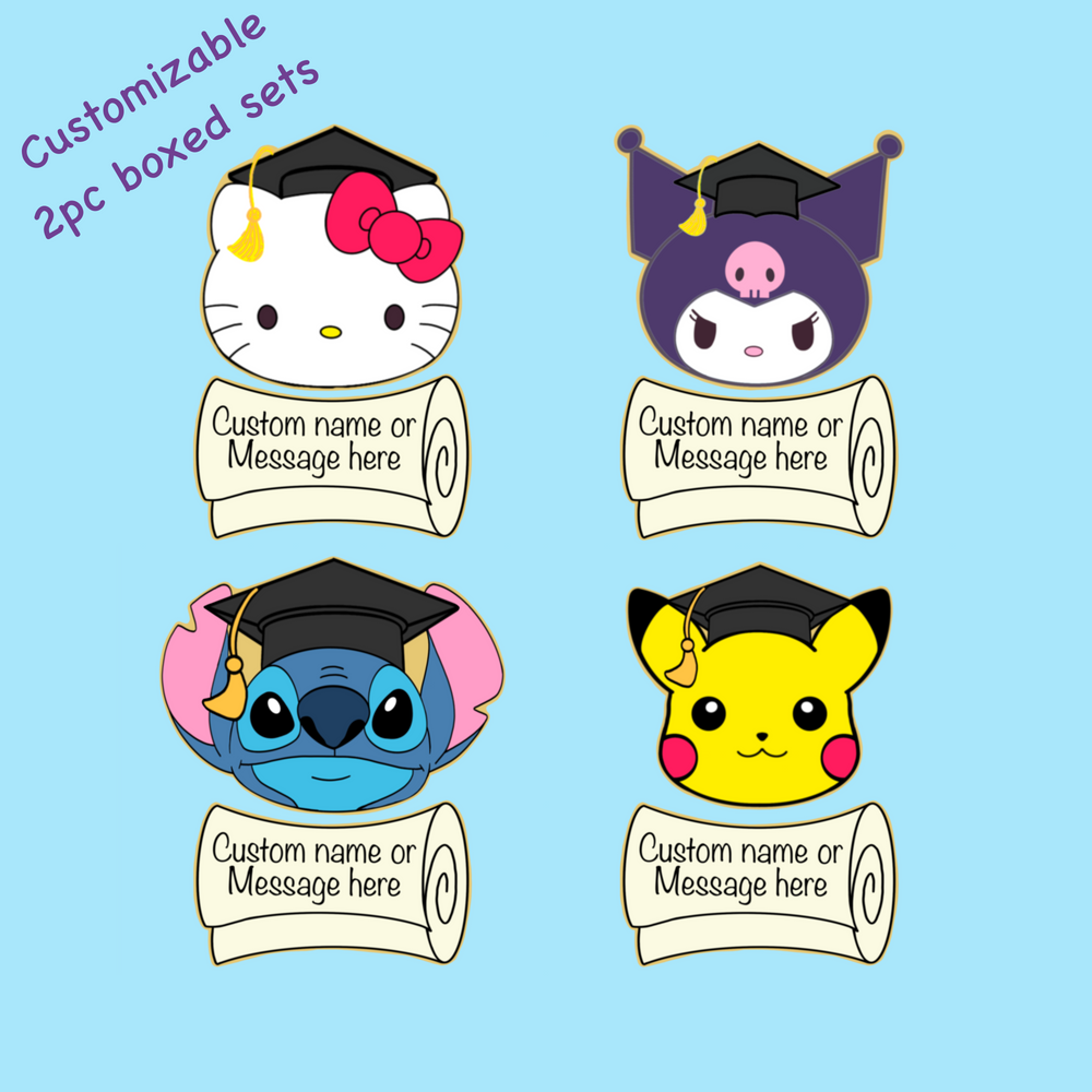 PRESALE | Customizable Graduation Cookie Set | 2 Pieces