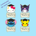 PRESALE | Customizable Graduation Cookie Set | 2 Pieces