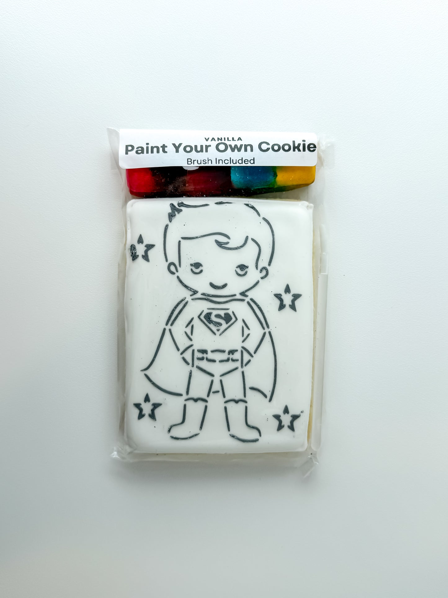 Superhero Themed Paint Your Own Cookie Kits