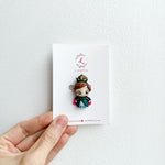 Anna Clay Pin | Handmade by Lampin Handmade