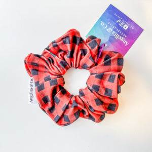 Holiday Scrunchie  | Handmade by Angelita & Co