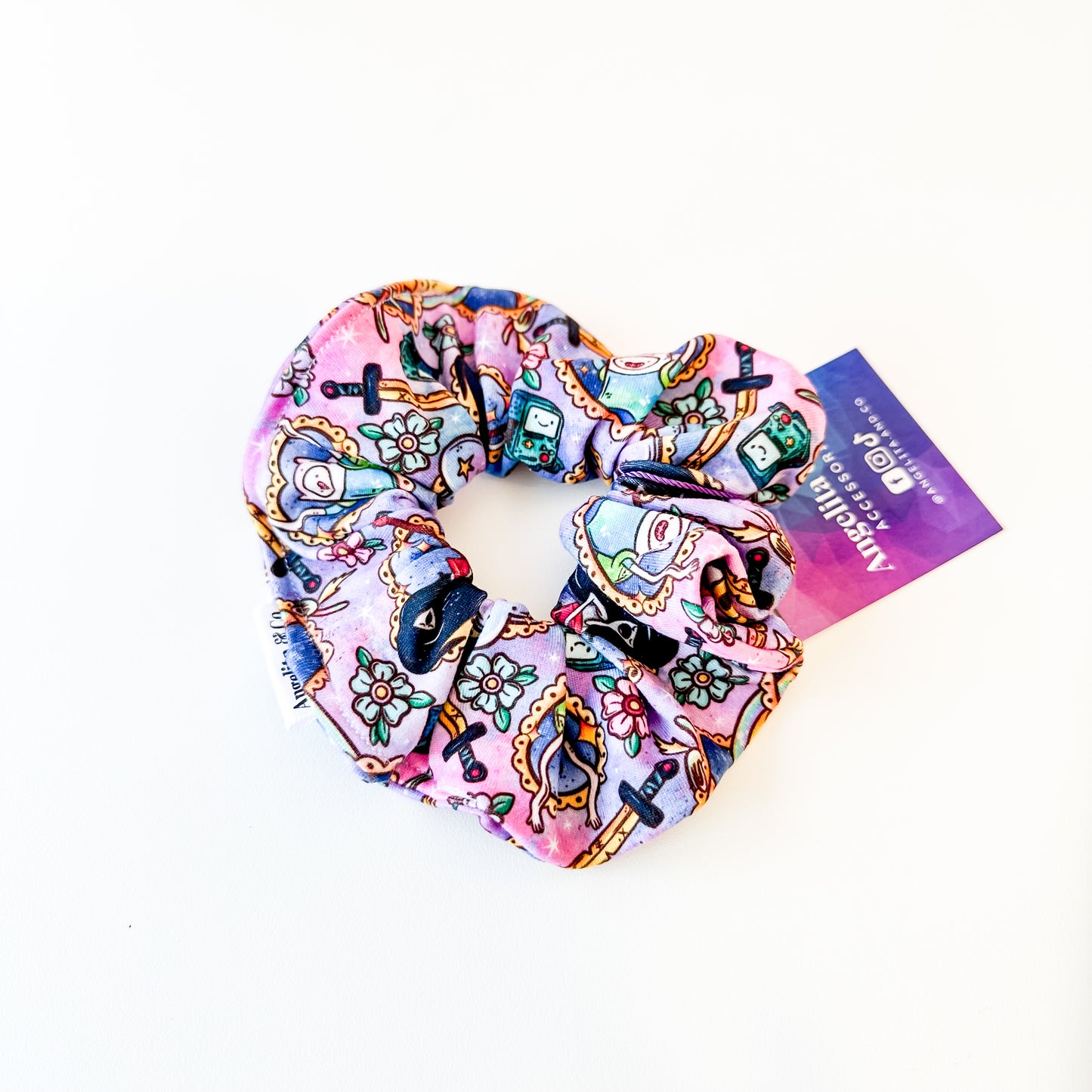 Adventure Time Scrunchie | Handmade by Angelita & Co