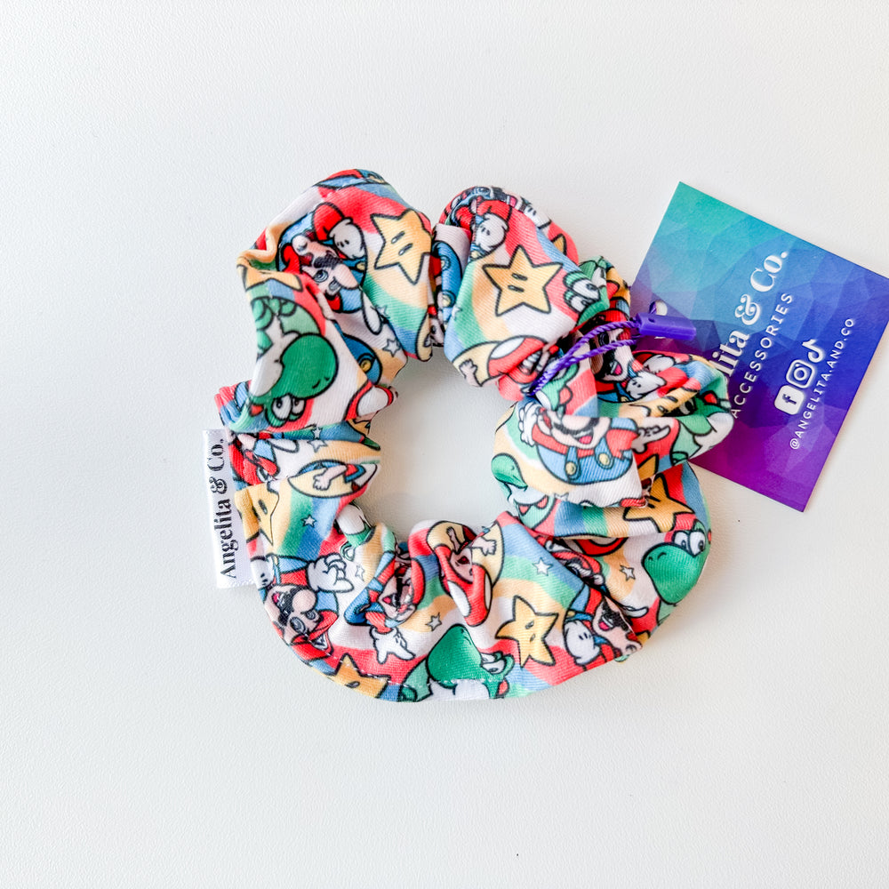 Mario Scrunchie  | Handmade by Angelita & Co